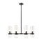 Z-Lite Datus 8 Light Chandelier, Matte Black & Clear 4008-8MB - alternate 5